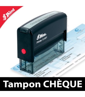 Tampon pour chèque
