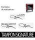 Tampon encreur signature 4912 Trodat