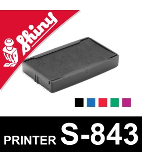 Cassette encrage Shiny Printer S-843