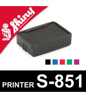 Cassette encrage Shiny Printer S-851
