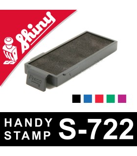 Cassette encrage Shiny Handy Stamp S-722