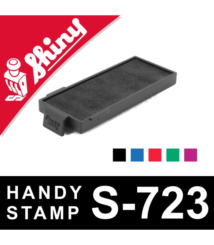 Cassette encrage Shiny Handy Stamp S-723