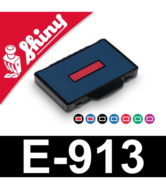 Cassette encrage Shiny Dateur E-913