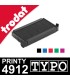 Cassette encrage Trodat Printy 4912 Typo