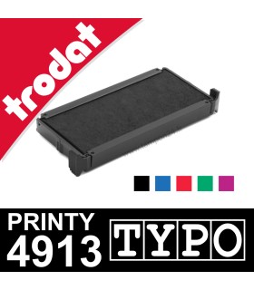 Cassette encrage Trodat Printy 4913 Typo
