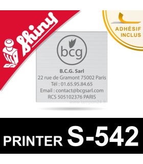 Empreinte Shiny Printer S-542