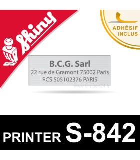 Empreinte Shiny Printer S-842
