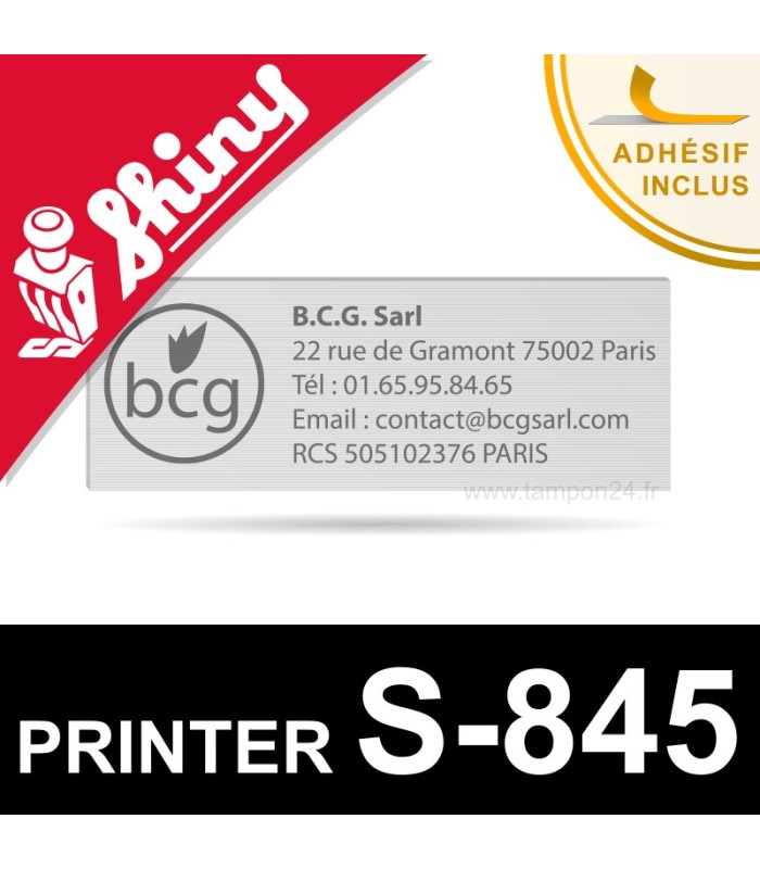 Empreinte Shiny Printer S-845