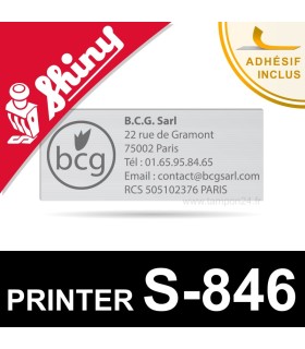 Empreinte Shiny Printer S-846