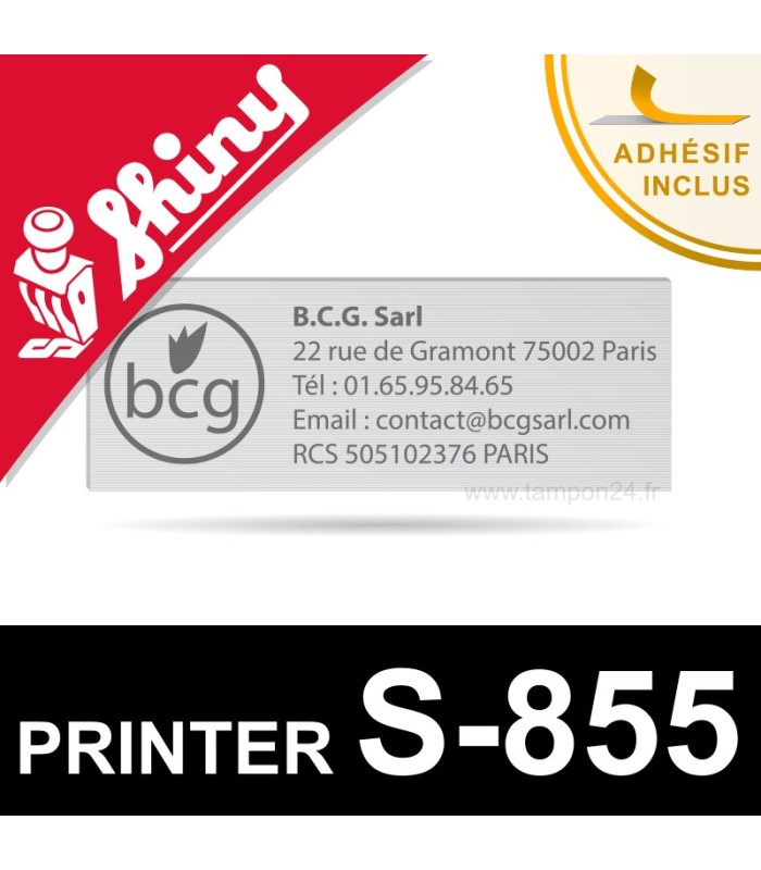 Empreinte Shiny Printer S-855