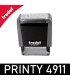 Le tampon personnalisable Trodat Printy 4911 est disponible en 5 couleurs d'encre : Noir, bleu, rouge, vert ou violet