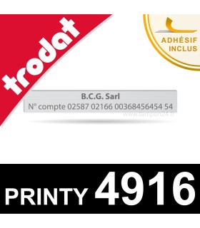 Empreinte Trodat Printy 4916