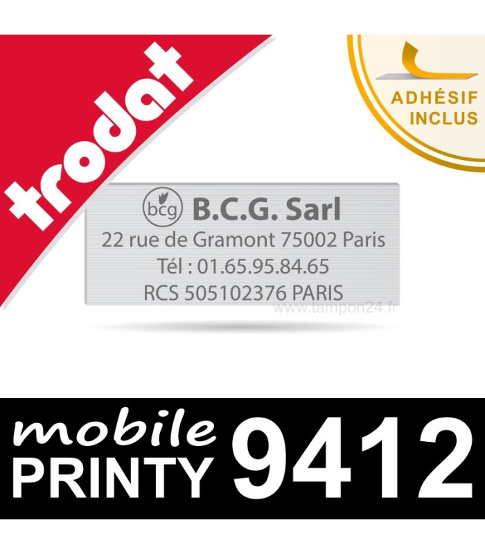 Empreinte Trodat Mobile Printy 9412