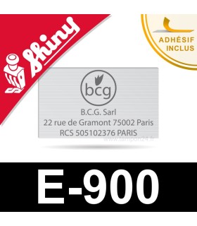Empreinte Shiny E-900