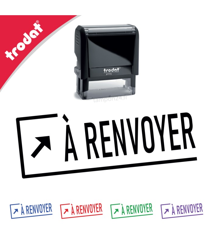 Tampon encreur À RENVOYER