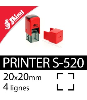 Tampon encreur Shiny Printer S-520