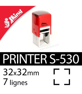 Tampon encreur Shiny Printer S-530