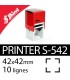 Tampon encreur Shiny Printer S-542