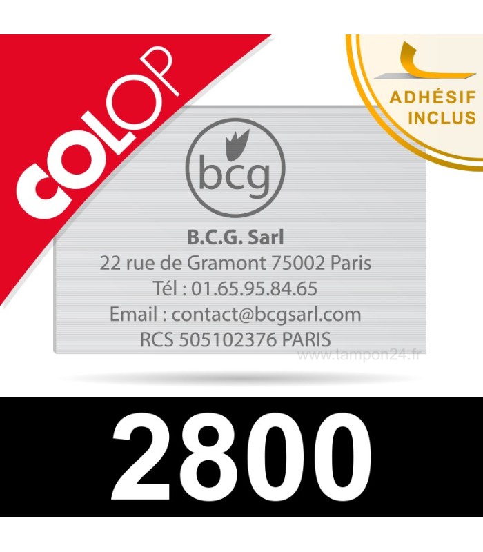 Empreinte Colop 2800
