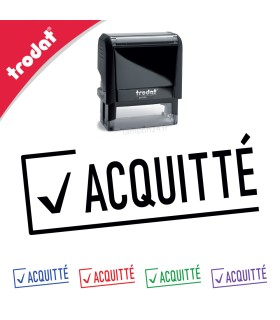 Tampon encreur ACQUITTÉ
