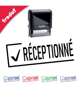 Tampon encreur RÉCEPTIONNÉ