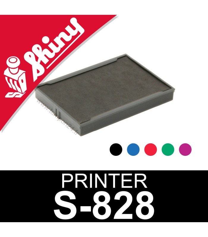 Cassette encrage pour Shiny Printer S-828