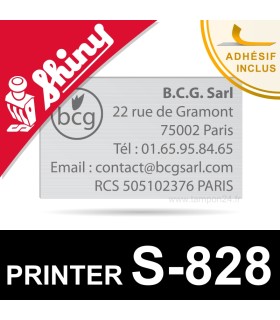 Empreinte pour Shiny Printer S-828