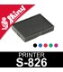 Cassette d'encrage pour Shiny Printer S-826