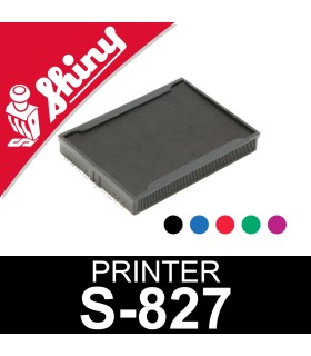 Cassette d'encrage pour Shiny Printer S-827