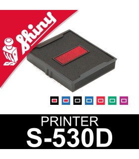 Cassette d'encrage dateur Shiny Printer S-530D