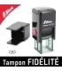 Timbre 12x12mm pour tamponner les cartes de fidélité