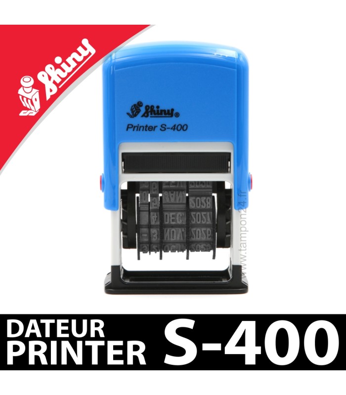Dateur uniquement - Tampon encreur Shiny S-400