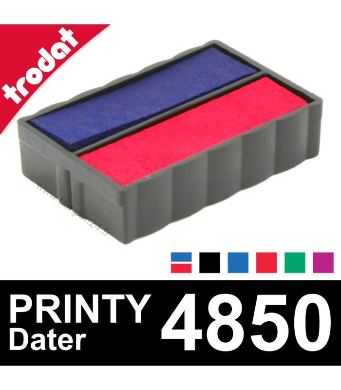 Recharge pour tampon dateur Trodat Printy 4850
