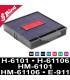 Recharge d'encre pour tampon enccreur Shiny H-6101 H-61106 HM-6101 HM61106 E-911
