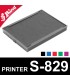 Recharge d'encre pour tampon Shiny Printer S-829