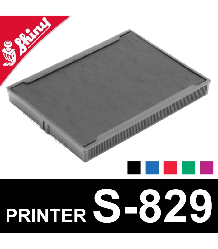 Recharge d'encre pour tampon Shiny Printer S-829