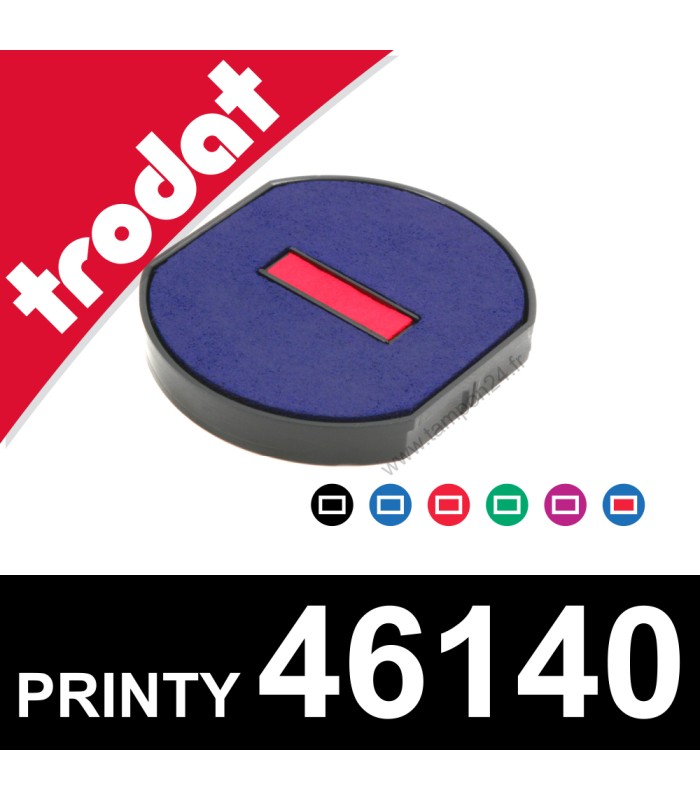 Cassette d'encrage pour dateur Trodat Printy 46140