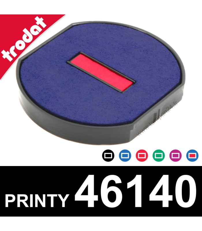 Recharge d'encre pour tampon dateur Trodat 46140