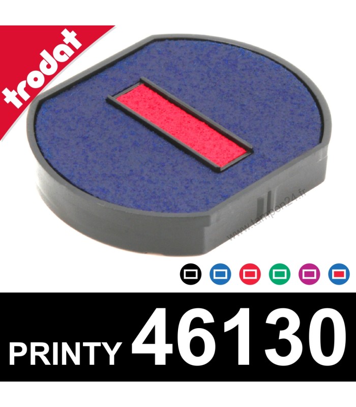 Recharge d'encre pour tampon dateur Trodat Printy 46130