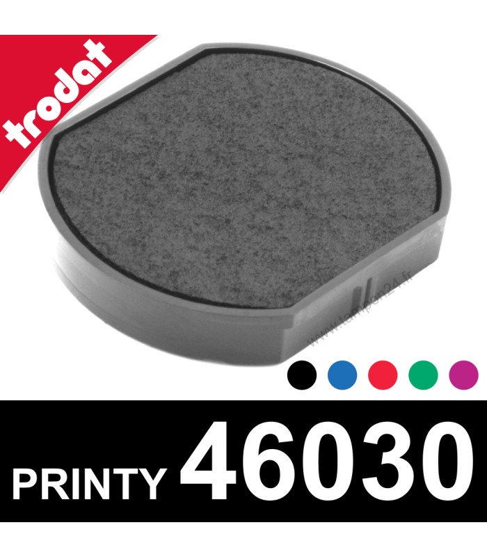 Recharge d'encre pour tampon rond Trodat Printy 46030