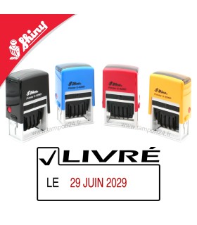 Tampon dateur LIVRÉ LE