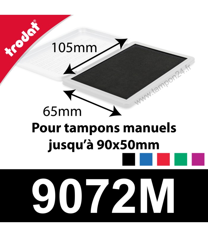 Recharge d'encre pour tampon manuel ou tampon bois Trodat 9072M