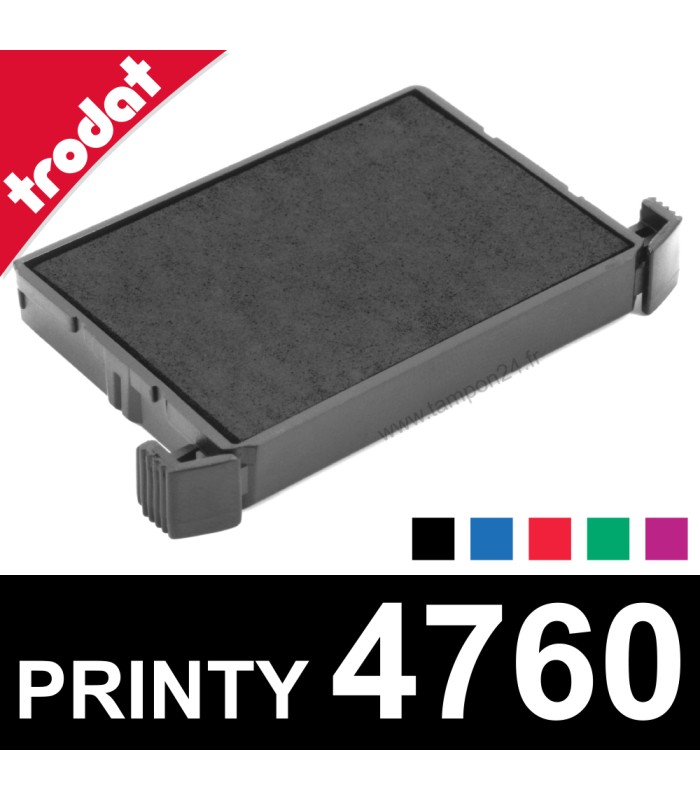 Recharge d'encre pour tampon Trodat Printy 4760
