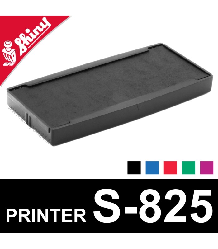 Cartouche de recharge d'encre pour Shiny Printer S-825