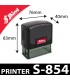 Cachet Shiny Printer S-854