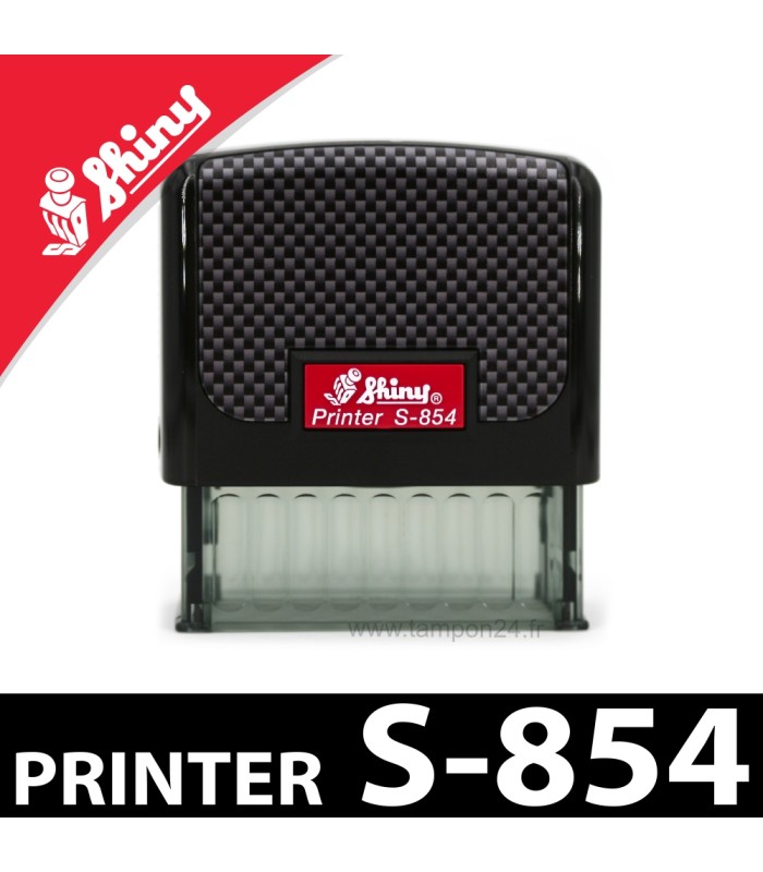 Timbre personnalisé Shiny Printer S-854