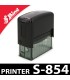 Shiny Printer S-854 - tampon automatique 58x22mm