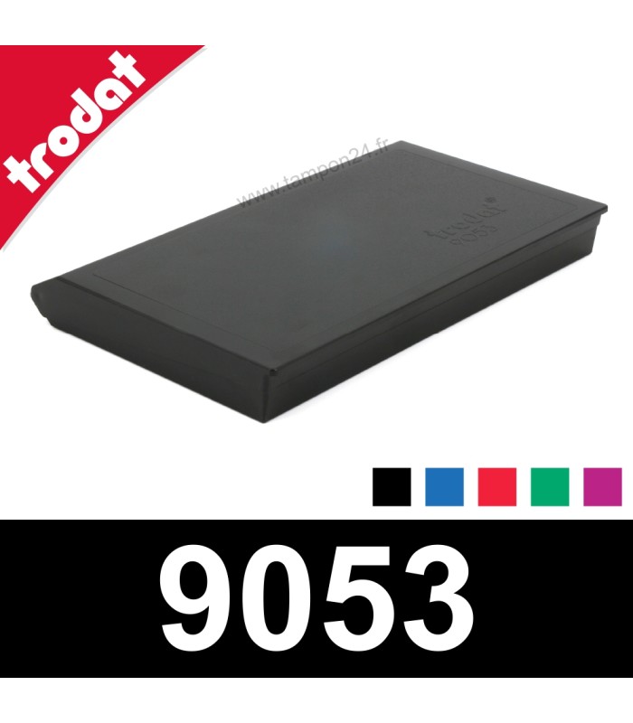 Encreur séparé 160x90mm pour tampon manuel - Réf : Trodat 9053