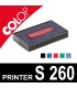 Cassette d'encrage pour dateur Colop Printer S 260