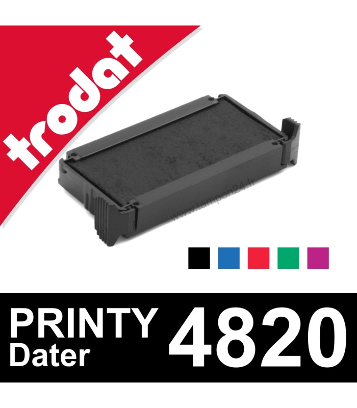 Cassette d'encrage pour cachet Trodat Printy Dater 4820
